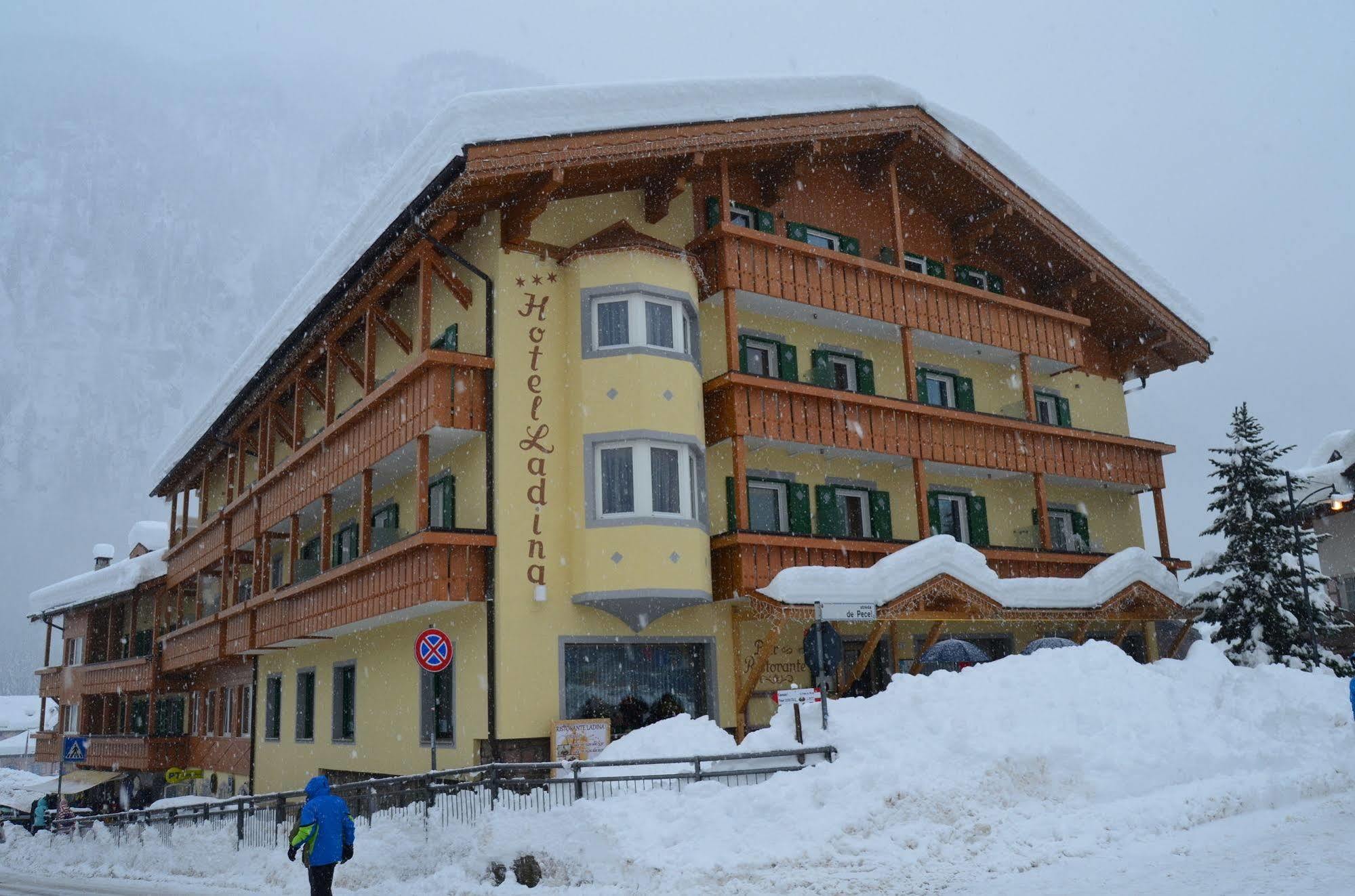 Hotel Ladina Campitello di Fassa Kültér fotó